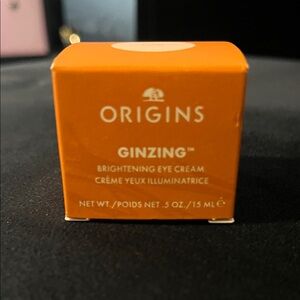 Origins GinZing Eye Cream in Vibrant Orange